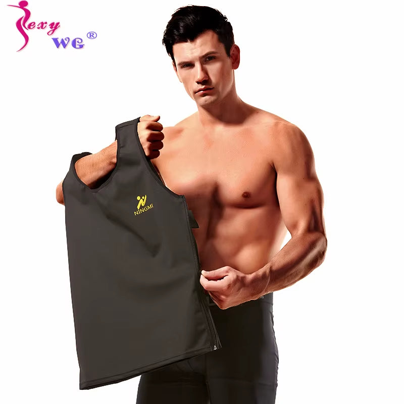 Sauna Waist Trimmer Belt for Men