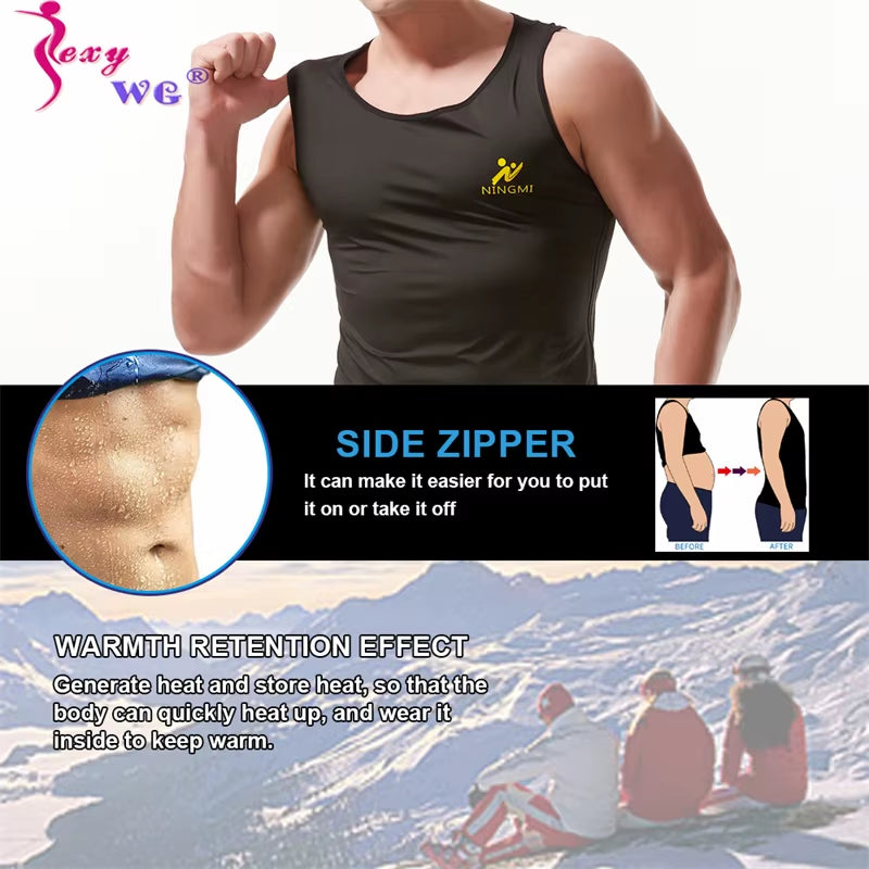 Sauna Waist Trimmer Belt for Men