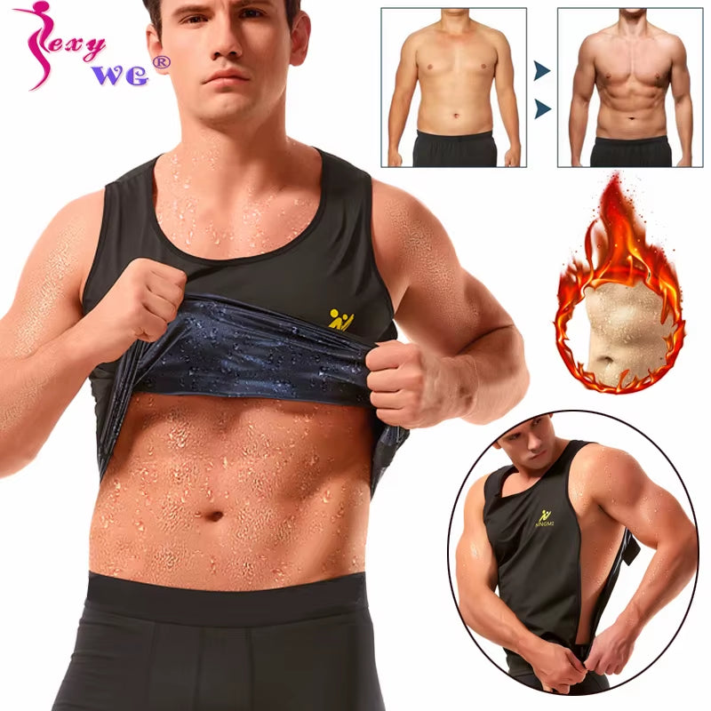 Sauna Waist Trimmer Belt for Men