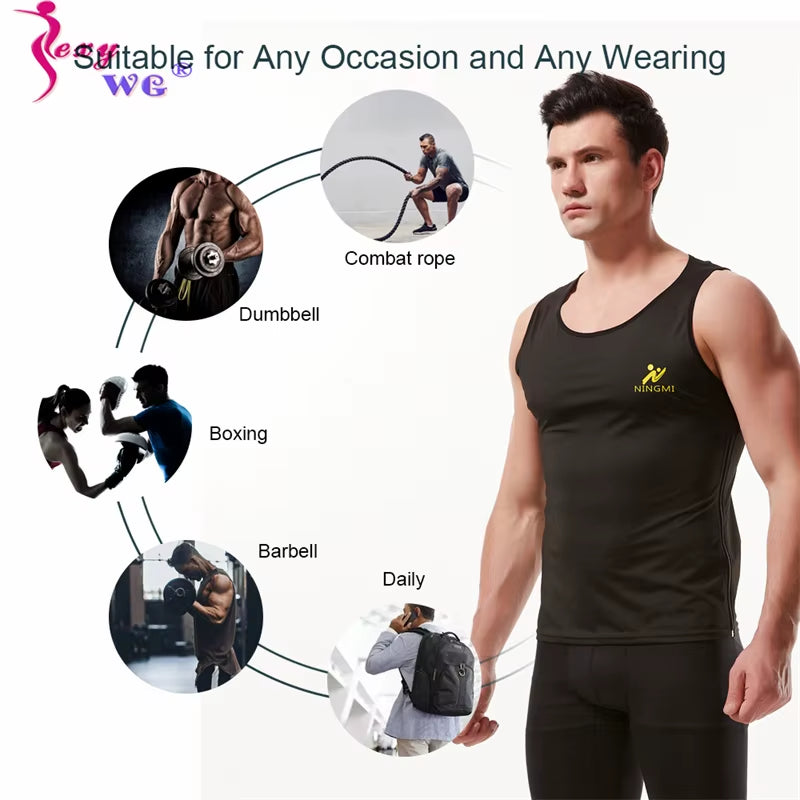 Sauna Waist Trimmer Belt for Men