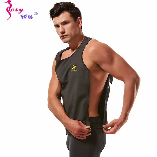 Sauna Waist Trimmer Belt for Men